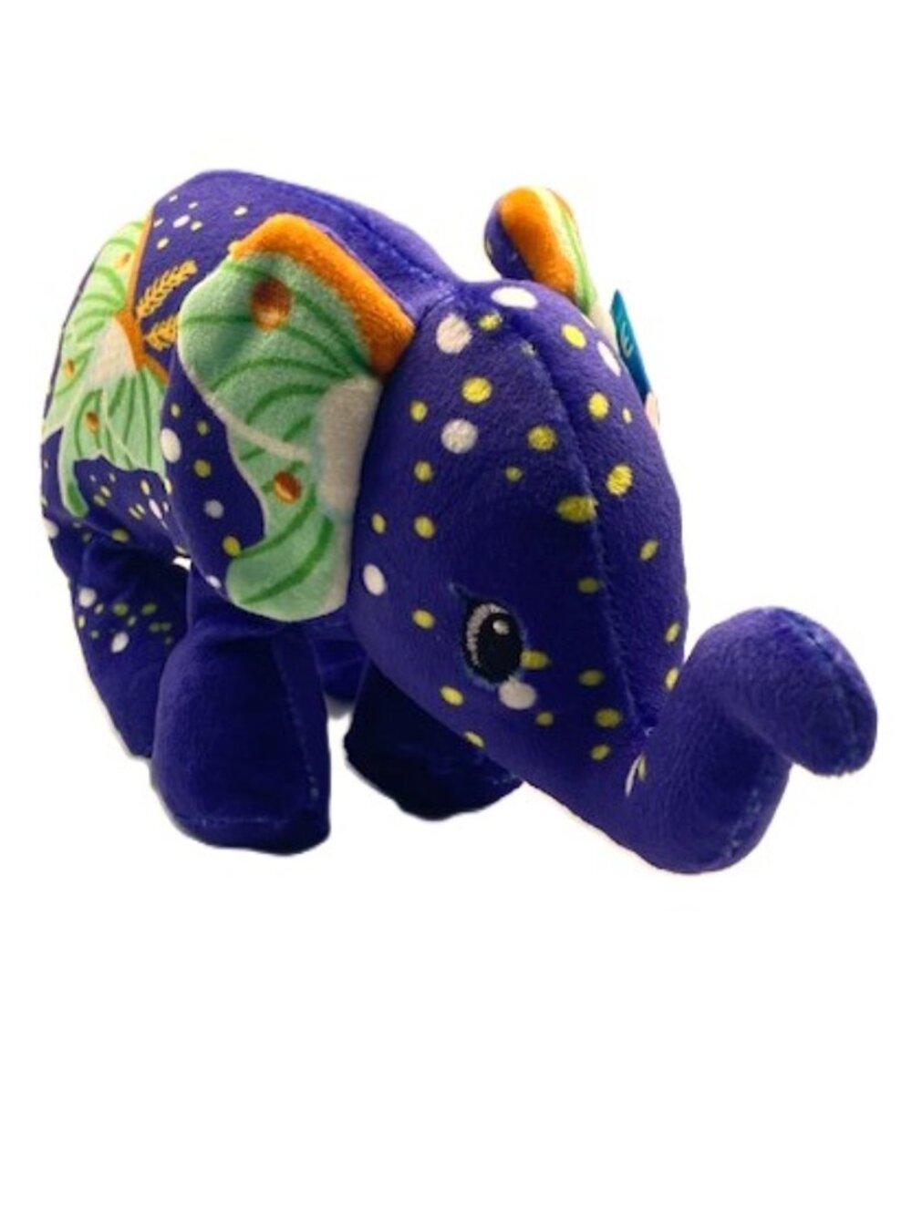 Pop Art Soft Luna  butterfly Elephant Soft Plush Beanie , NEW NWT